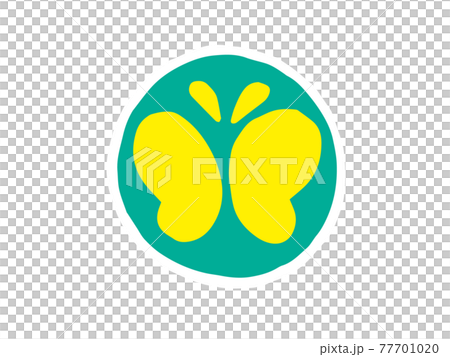 かわいい聴覚障がい者マーク 手描きイラストのイラスト素材