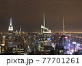ニューヨーク　夜景 77701261