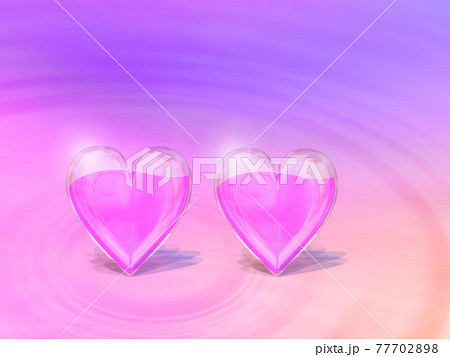 真心のツイン・ハートマーク 77702898