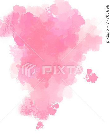 背景素材 水彩 ピンクのイラスト素材