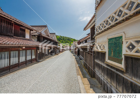 高梁　成羽町　吹屋の町並み 77707072