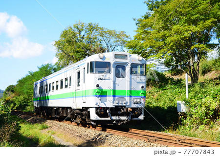 JR北海道　夕張支線（廃線前）　キハ40車両 77707843