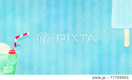 夏のイメージ背景 - 複数のバリエーションがあります 77709003