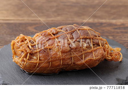焼豚(チャーシュー)　黒豚ももブロック肉 77711858