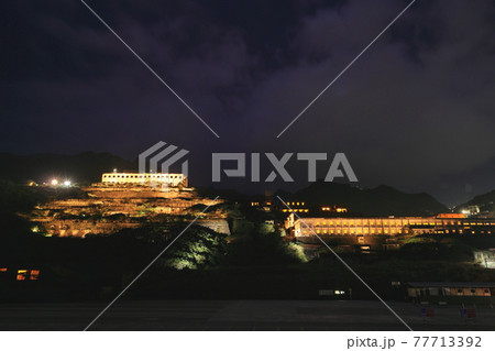 ナイトシーン 夕映 夜景 77713392
