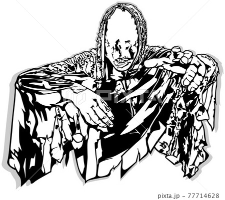 Scary Ghost without a Face Scary Ghost without a Face 77714628