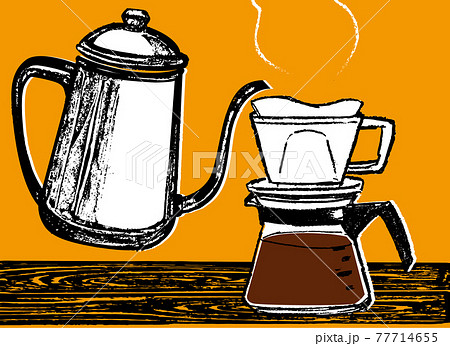 コーヒーをいれる豊かな時間 77714655