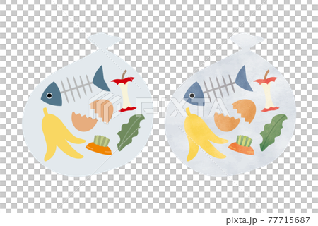 生ゴミベタ塗りと水彩 生ゴミベタ塗りと水彩 77715687