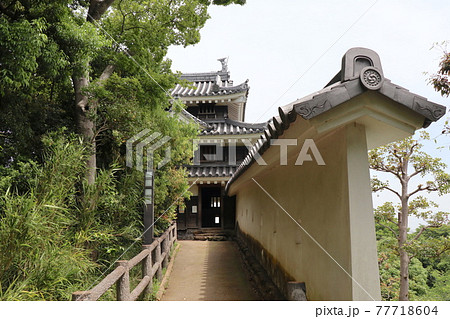 西尾市歴史公園の本丸丑寅櫓(愛知県西尾市) 西尾市歴史公園の本丸丑寅櫓(愛知県西尾市) 77718604