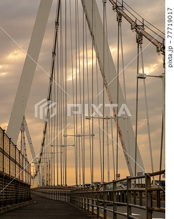此花大橋の夕景 此花大橋の夕景 77719017
