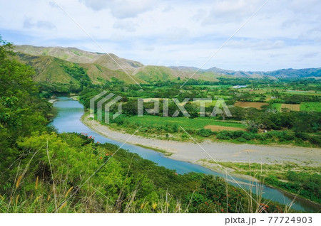 フィジーののどかな風景 77724903