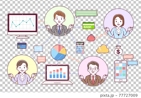 金融科技的插圖 77727009