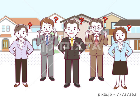 会社で働く人々 77727362