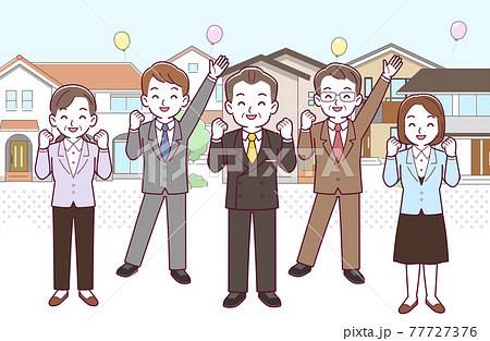 会社で働く人々 会社で働く人々 77727376