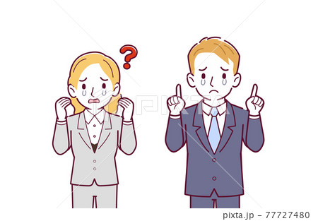 金髪の外国人ビジネスマン2人 77727480