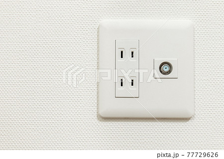 電気のコンセント 電気のコンセント 77729626
