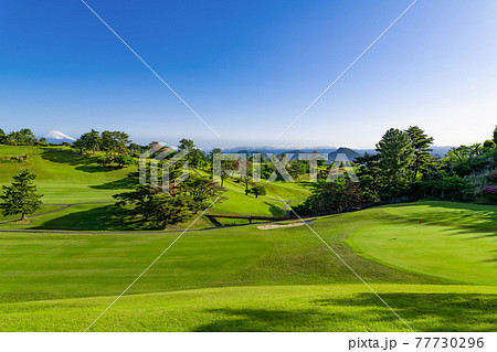 富士山の見えるゴルフ場 富士山の見えるゴルフ場 77730296