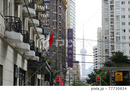 中国／上海市黄浦区南京東路付近 77730834