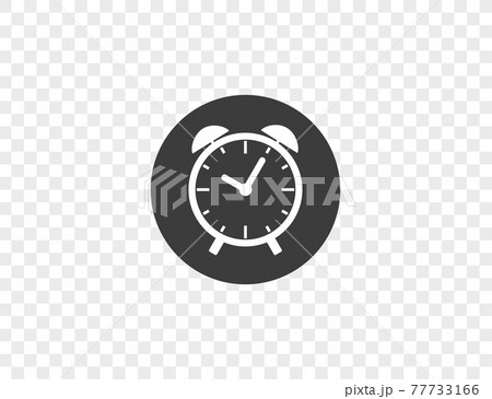 Clock, alarm clock icon. Vector illustration. Flat. 77733166