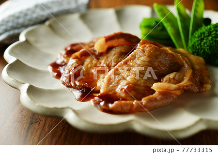 薩摩豚のしょうが焼き 77733315