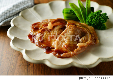 薩摩豚のしょうが焼き 77733317