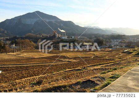 武甲山と寺坂棚田 武甲山と寺坂棚田 77735021
