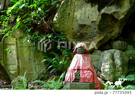 山形県山形市にある天台宗の仏教寺院の山寺立石寺の周辺の風景 山形県山形市にある天台宗の仏教寺院の山寺立石寺の周辺の風景 77735093
