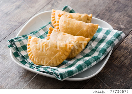 Typical Spanish empanadas 77736675