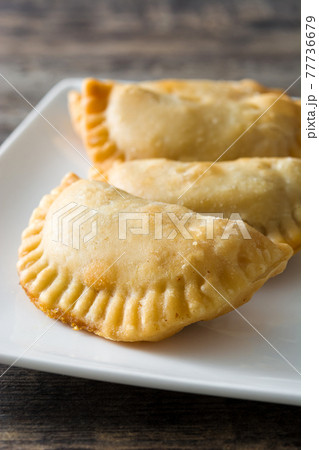 Typical Spanish empanadas 77736679