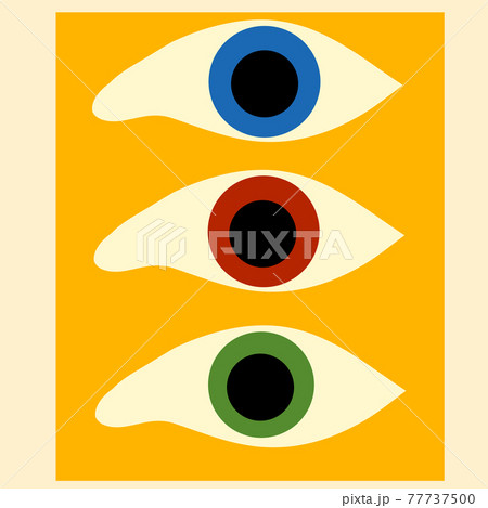 Abstract eyes set Abstract eyes set 77737500