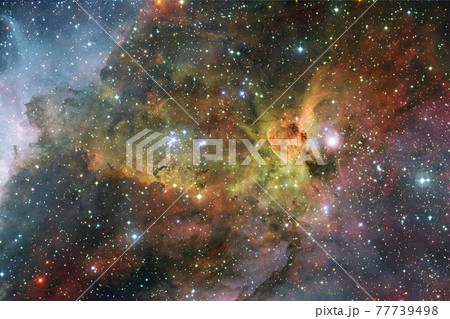 Awesome of endless cosmos. Elements of this image furnished by NASA Awesome of endless cosmos. Elements of this image furnished by NASA 77739498