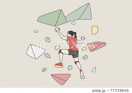 Extreme sports and active lifestyle concept 77739640