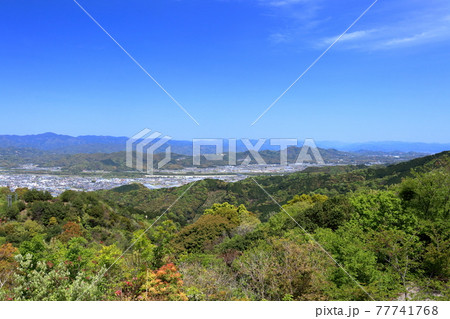 波介山高山展望所からの眺望 春 (高知県 土佐市) 波介山高山展望所からの眺望 春 (高知県 土佐市) 77741768