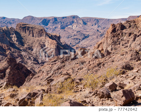 Hiking in the Arizona Hot Spring Trail Hiking in the Arizona Hot Spring Trail 77742042