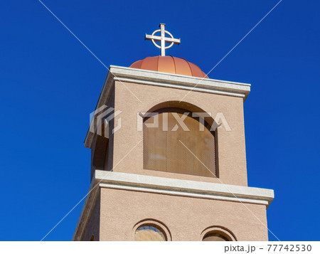 Sunny exterior view of the St Peter the Apostle Sunny exterior view of the St Peter the Apostle 77742530