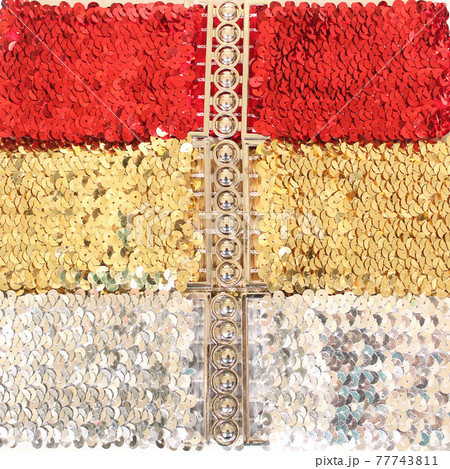 Belts With Sequins Red, Gold and Silver Belts With Sequins Red, Gold and Silver 77743811