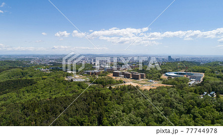 《宮城県》青葉山からの仙台市の眺望 《宮城県》青葉山からの仙台市の眺望 77744978