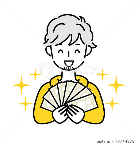 お金　男性 77744979