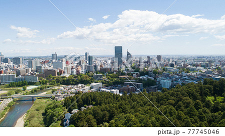 仙台市全景 77745046