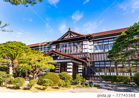 山口県萩市 春の萩明倫学舎 山口県萩市 春の萩明倫学舎 77745568