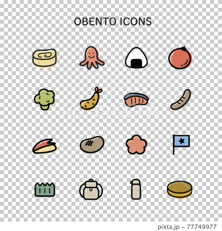 Side dish of lunch box Side dish of lunch box 77749977