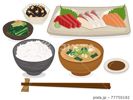 和食　刺身定食（3種盛り） 77750192