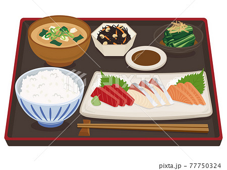和食／刺身定食（3種盛り） 77750324