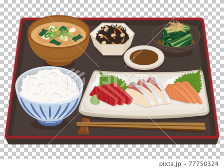 和食／刺身定食（3種盛り） 77750324
