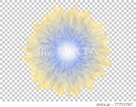 Flower illustration fireworks large flower Flower illustration fireworks large flower 77753767