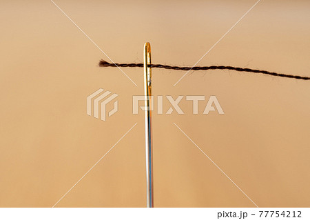 針の穴に糸を通す 針の穴に糸を通す 77754212