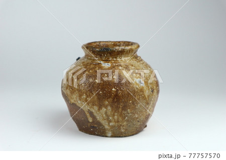 信楽焼 掛花生 茶道具 骨董品 信楽焼 掛花生 茶道具 骨董品 77757570