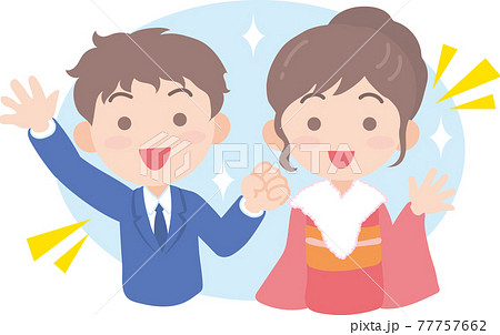 新成人_イラスト 新成人_イラスト 77757662