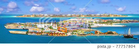 Collage about Aruba - Dutch province Oranjestad - beautiful Caribbean Island. Collage about Aruba - Dutch province Oranjestad - beautiful Caribbean Island. 77757804