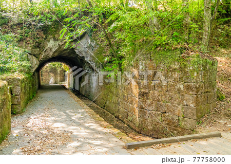 曽木発電所遺構導水路跡 鹿児島県伊佐市 曽木発電所遺構導水路跡 鹿児島県伊佐市 77758000